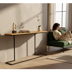 KONSOLA  DREWNO LITE DĄB OLCHA SKD-312